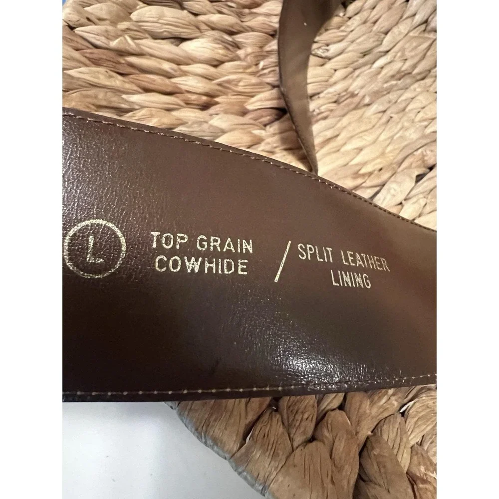 Claudio Orciani Genuine Leather Brown Belt Handmade In Italy For Bonwit Teller